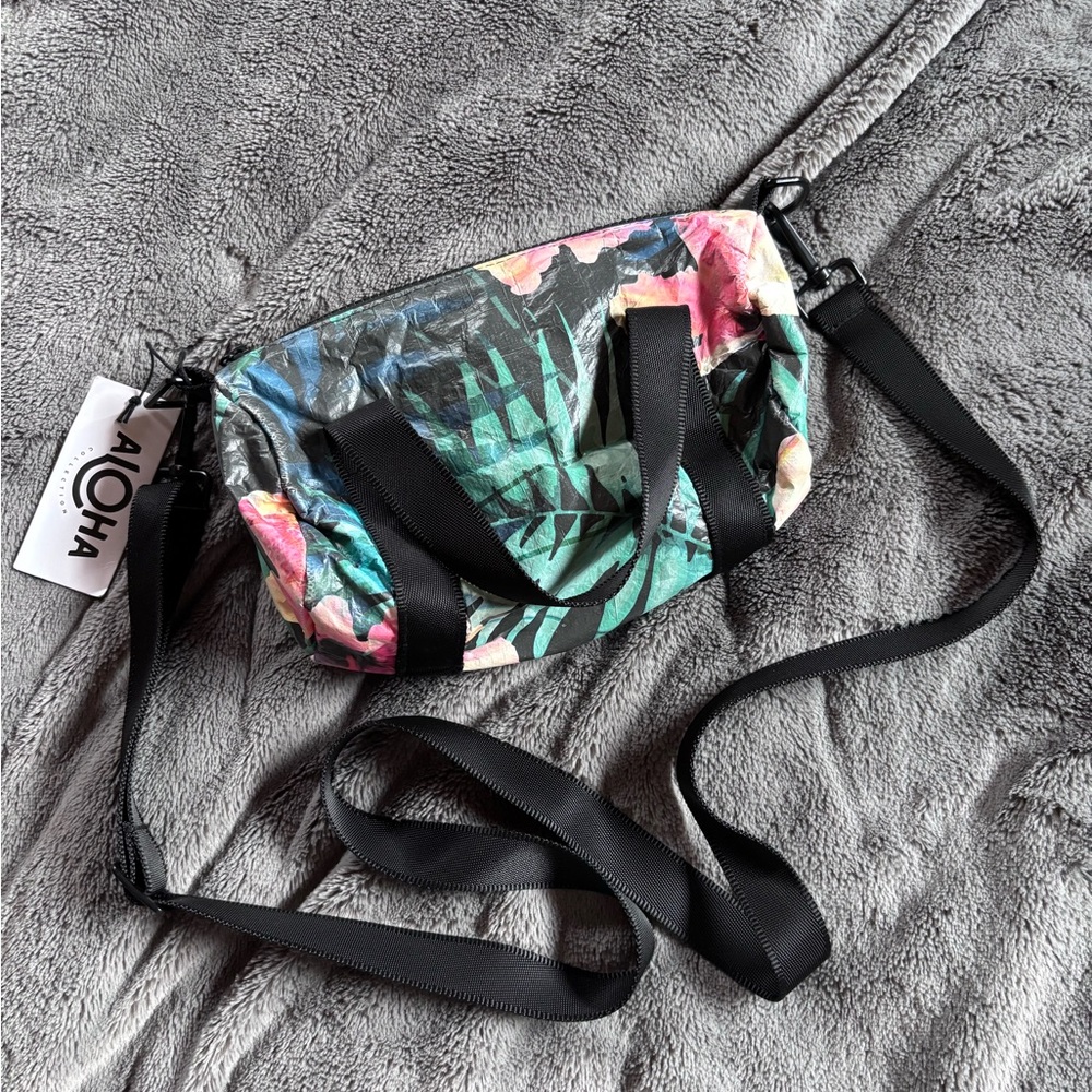 ALOHA Collection Floral Mini Duffle